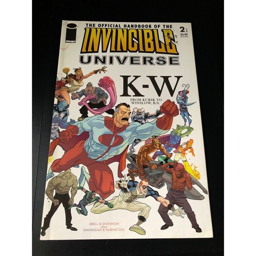 Official Handbook of the Invincible Universe #2 K-W Image Comics VF/NM